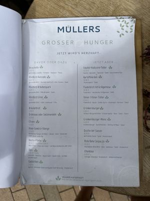   at Muellers Cafe in Schwerin