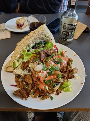 Vöner at Muellers Cafe in Schwerin