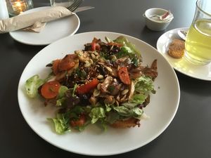 Müller  at Muellers Cafe in Schwerin