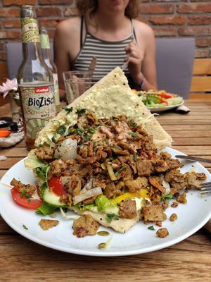 Vöner at Muellers Cafe in Schwerin
