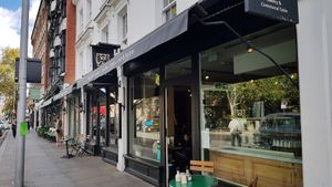 Outside at Le Pain Quotidien - Chelsea in South West London