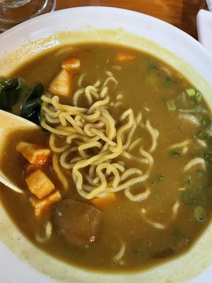 Curry ramen - 1/2 portion   at V-Ramen - Alvaro Obregon in Mexico City