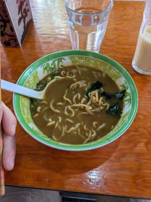 Curry ramen at V-Ramen - Alvaro Obregon in Mexico City
