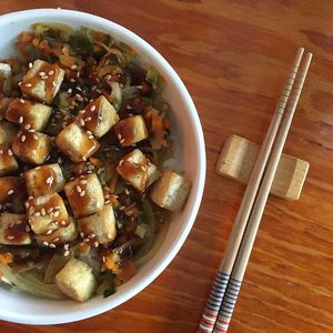 ? con tofu  at V-Ramen - Alvaro Obregon in Mexico City