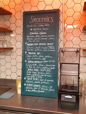 menu at Detox Delight - CMG Sports Club in Paris