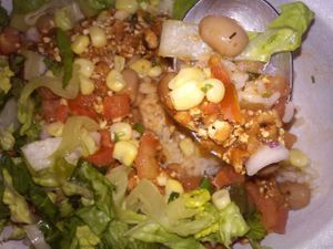 Tasty sofritas  at Chipotle  in Moreno Valley