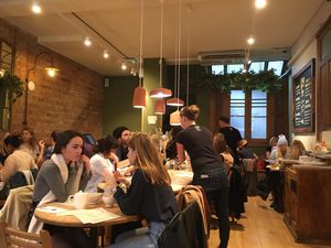 Lunchtime! at Le Pain Quotidien - Marylebone High St in London