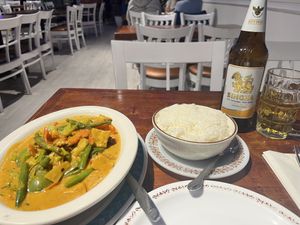 Penang curry  at Thai Palms in Desert Hot Springs