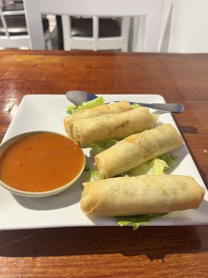 Spring Rolls 8/10  at Thai Palms in Desert Hot Springs
