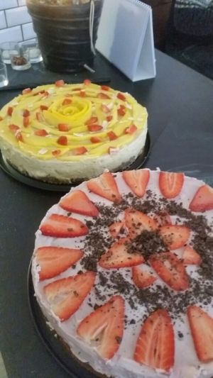 cakes at Venchi in Odense