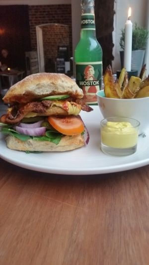 lækon burger at Venchi in Odense