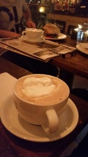 Hot chocolate  at Venchi in Odense