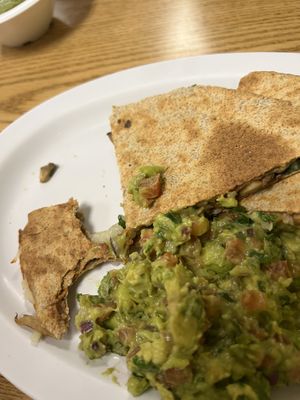 My favorite tbh, all works quesadilla  at Leonor's Mexican Restaurant in North Hollywood