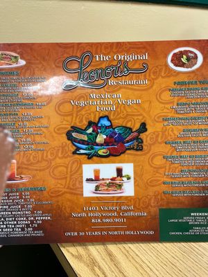   at Leonor's Mexican Restaurant in North Hollywood