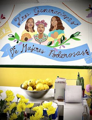 Family!   at Leonor's Mexican Restaurant in North Hollywood