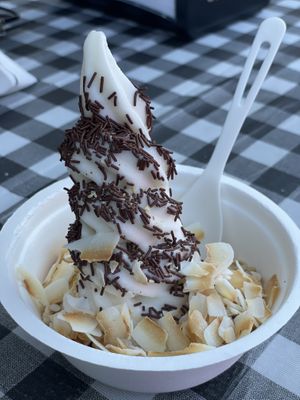 Vanilla almond at Eb & Bean - Division  in Portland