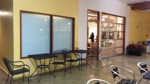 Inside of D Village looking into Eb&Bean at Eb & Bean - Division  in Portland