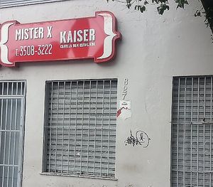 Front at Mister X in Porto Alegre