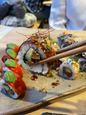 Close-up  at MakiMaki Sushi Green in Cologne