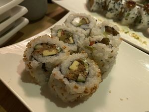 Sushi with Tuna substitute  at MakiMaki Sushi Green in Cologne