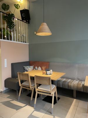 Cozy seats  at MakiMaki Sushi Green in Cologne