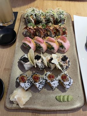 Bento plate  at MakiMaki Sushi Green in Cologne