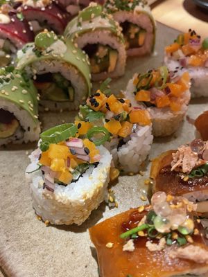 New on the menu with new tuna  at MakiMaki Sushi Green in Cologne