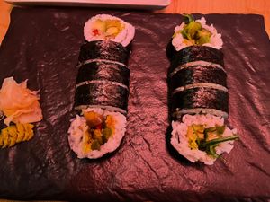 73 „Big vegan Season Crunsh“ & 75 „Big vegan Green" #Veganuary at MakiMaki Sushi Green in Cologne