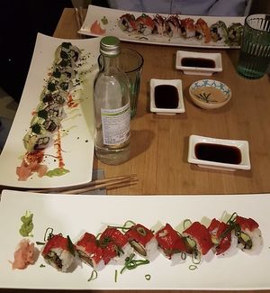 Huge variety  at MakiMaki Sushi Green in Cologne