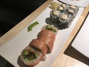 Vegan sushi at MakiMaki Sushi Green in Cologne
