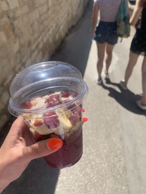 açai to go  at Coffee&Cake in Zadar