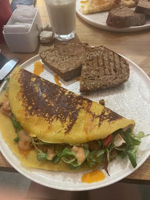 Vegan omlette  at Coffee&Cake in Zadar