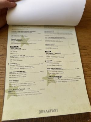 Menu  at Coffee&Cake in Zadar