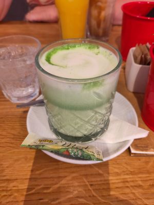 Matcha latte at Coffee&Cake in Zadar