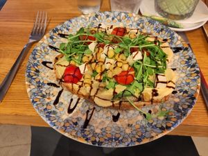 Vegan toast at Coffee&Cake in Zadar