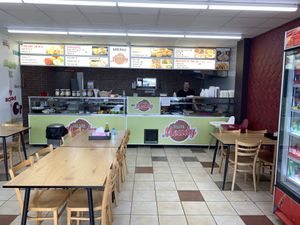 Inside at Falafel Moudy in Campbellfield
