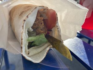 Falafel Wrap  at Falafel Moudy in Campbellfield