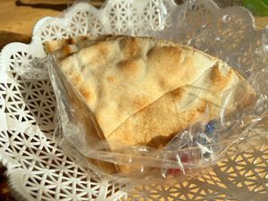 $23 Vegetarian Plate (plate 3 of 3)  at Falafel Moudy in Campbellfield