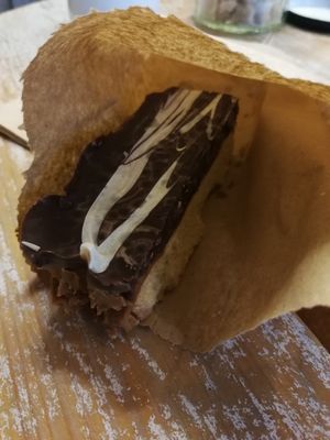 Millionaire shortbread at Our Cornish Pasty Shop in Brighton