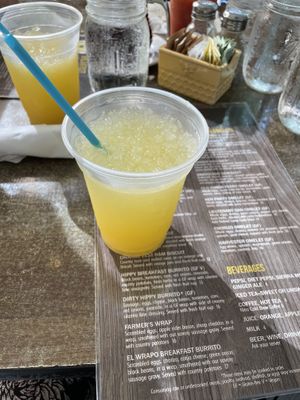 Manmosa (Bloody Mary mix is NOT vegan)  at The Bee & The Biscuit in Pungo