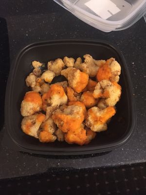 Cauliflower buffalo wings. Yummy! Would rec asking for more buffalo sauce  at Yard House - La Cantera Pkwy in San Antonio