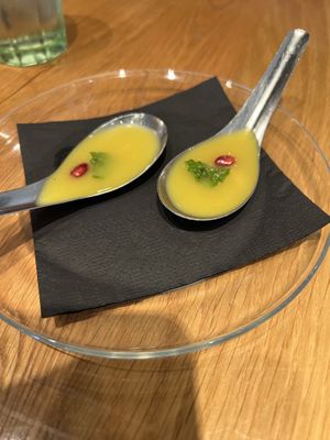 Ginger meal starter  at Pharm Table in San Antonio