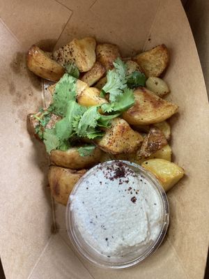brunch potatoes   at Pharm Table in San Antonio