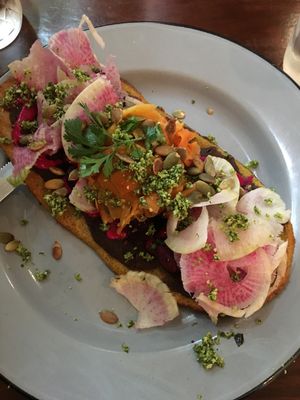 Mexican Huarache at Pharm Table in San Antonio