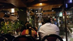 Inside the Restaurant. at Anand in Kolkata