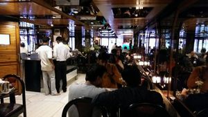 Inside the restaurant. at Anand in Kolkata