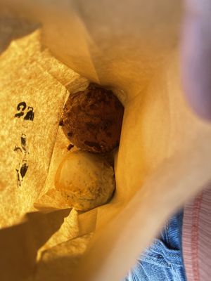 Banana but and lemon poppyseed muffins   at Cake Thieves in San Antonio