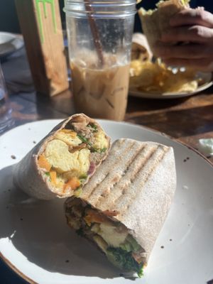 impossi-burrito (vegan)  at NU Kitchen in Somerville