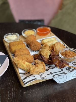 Mooshka’s tropical combo platter  at Mooshka in Amsterdam