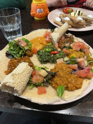 Injera for one  at Mooshka in Amsterdam
